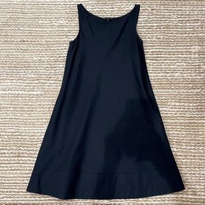 Theory Black Sleeveless Mini Dress